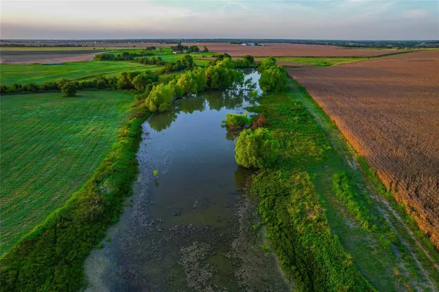 a lush green field with lots of green space