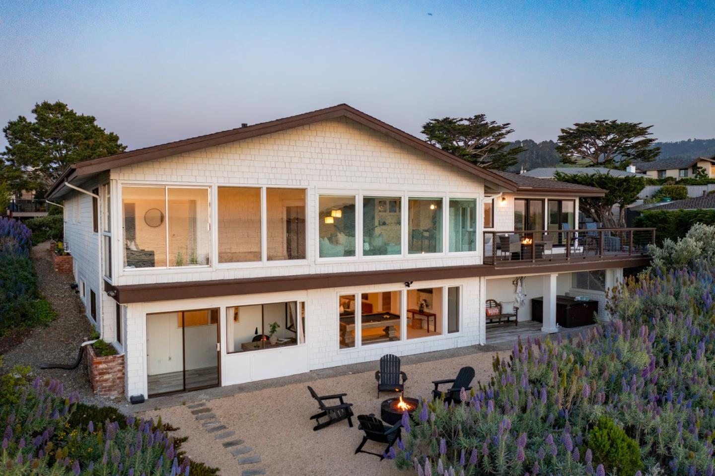2715 Ribera Road Carmel, CA 93923 - Photo 38 of 41 a view of a house with sitting area