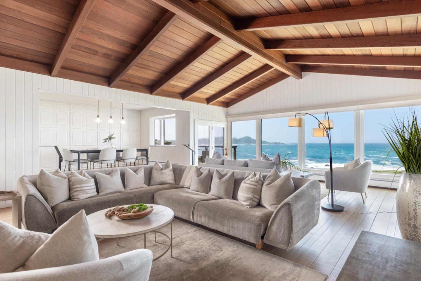2715 Ribera Road Carmel, CA 93923 - Photo 7 of 41 a living room with furniture and a large window