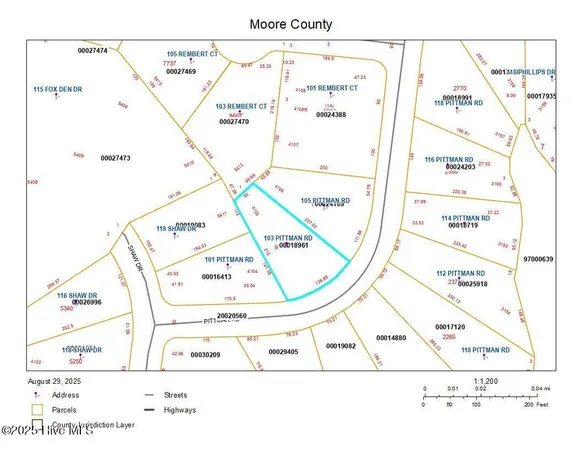 $699,500 | 103 Pittman Road, West End, NC 27376