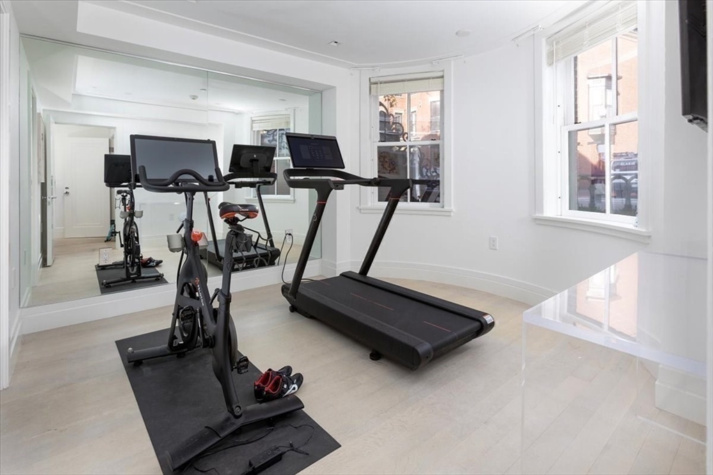 158 West Canton Street Boston, MA 02118 - Photo 16 of 25 a view of a room with gym equipment