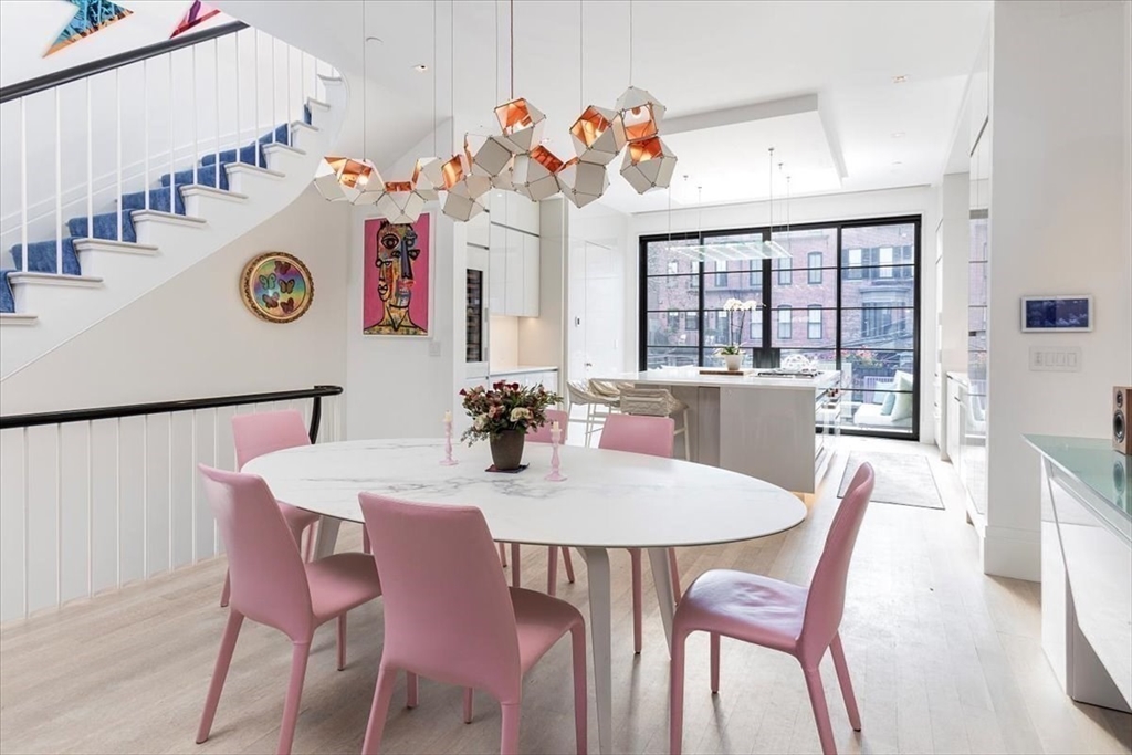 158 West Canton Street Boston, MA 02118 - Photo 3 of 25 a view of a dining room with furniture and window