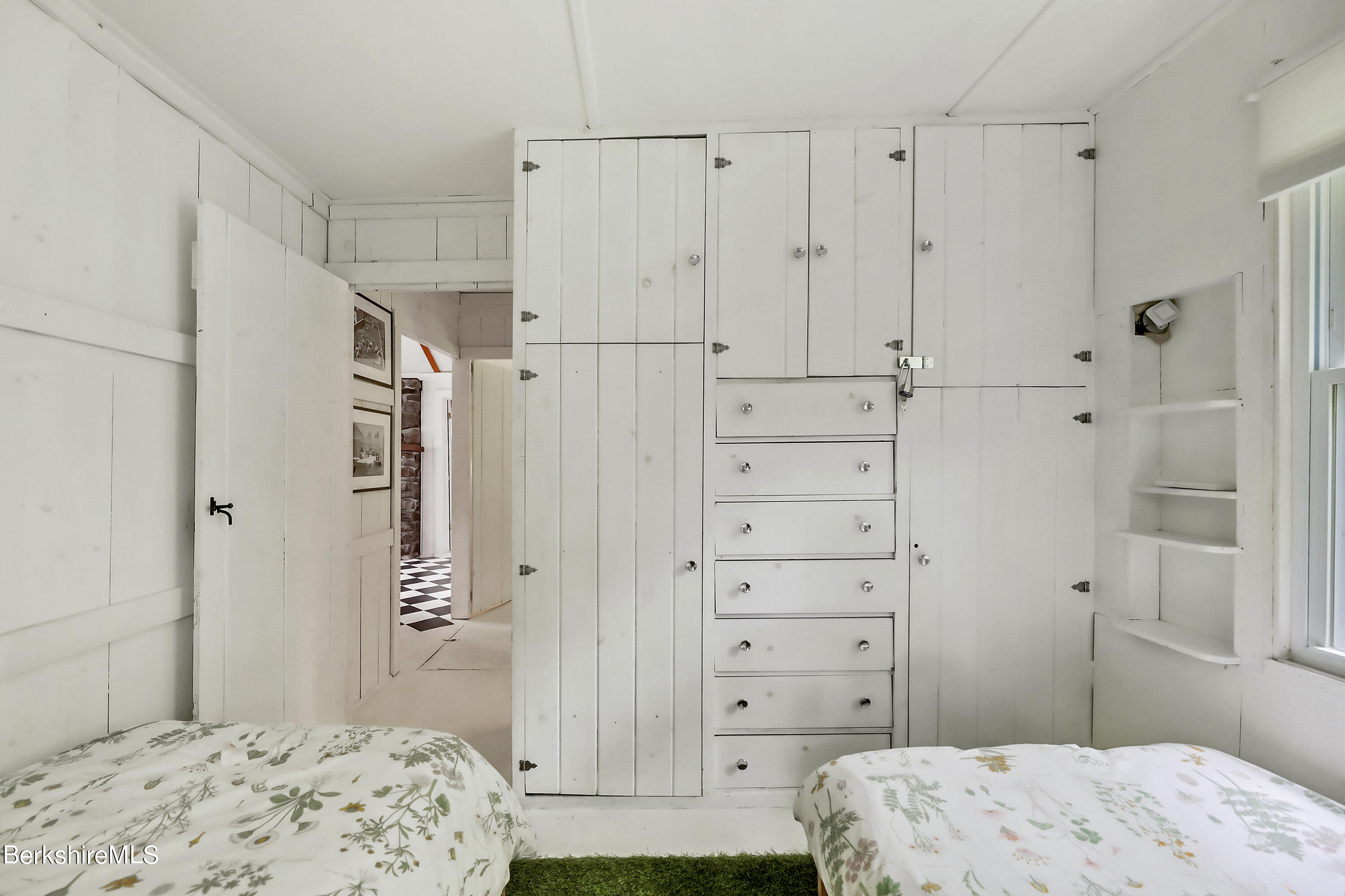 11 Mahkeenac Heights Road Stockbridge, MA 01262 - Photo 16 of 26 a bedroom with a bed and a bathroom