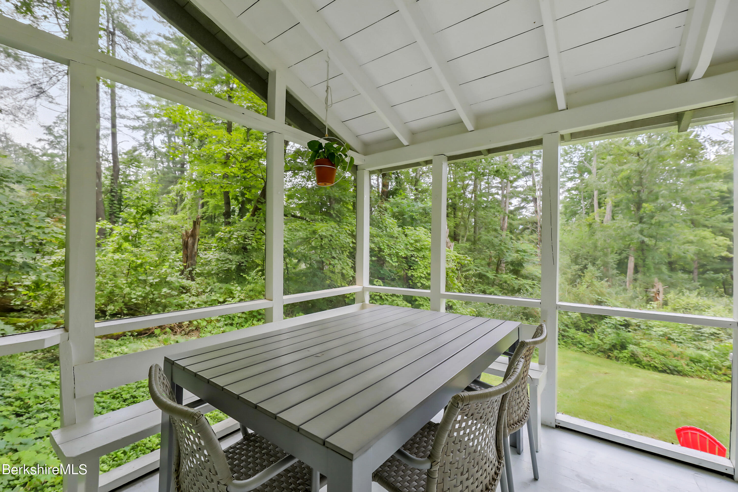 11 Mahkeenac Heights Road Stockbridge, MA 01262 - Photo 21 of 26 a view of a patio with table and chairs