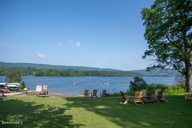 11 Mahkeenac Heights Road Stockbridge, MA 01262 - Photo 25 of 26 a view of a lake with outdoor space