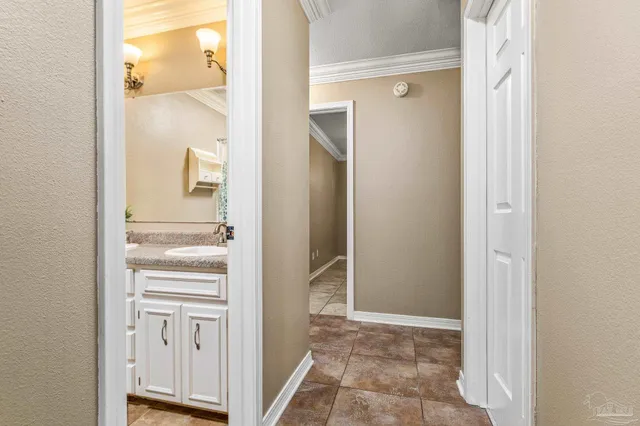 a view of a bathroom with a glass door