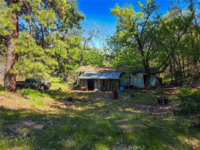 a view of a back yard