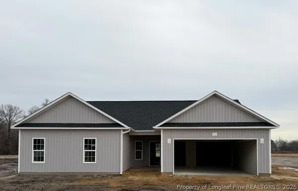 a front view of a house with yard