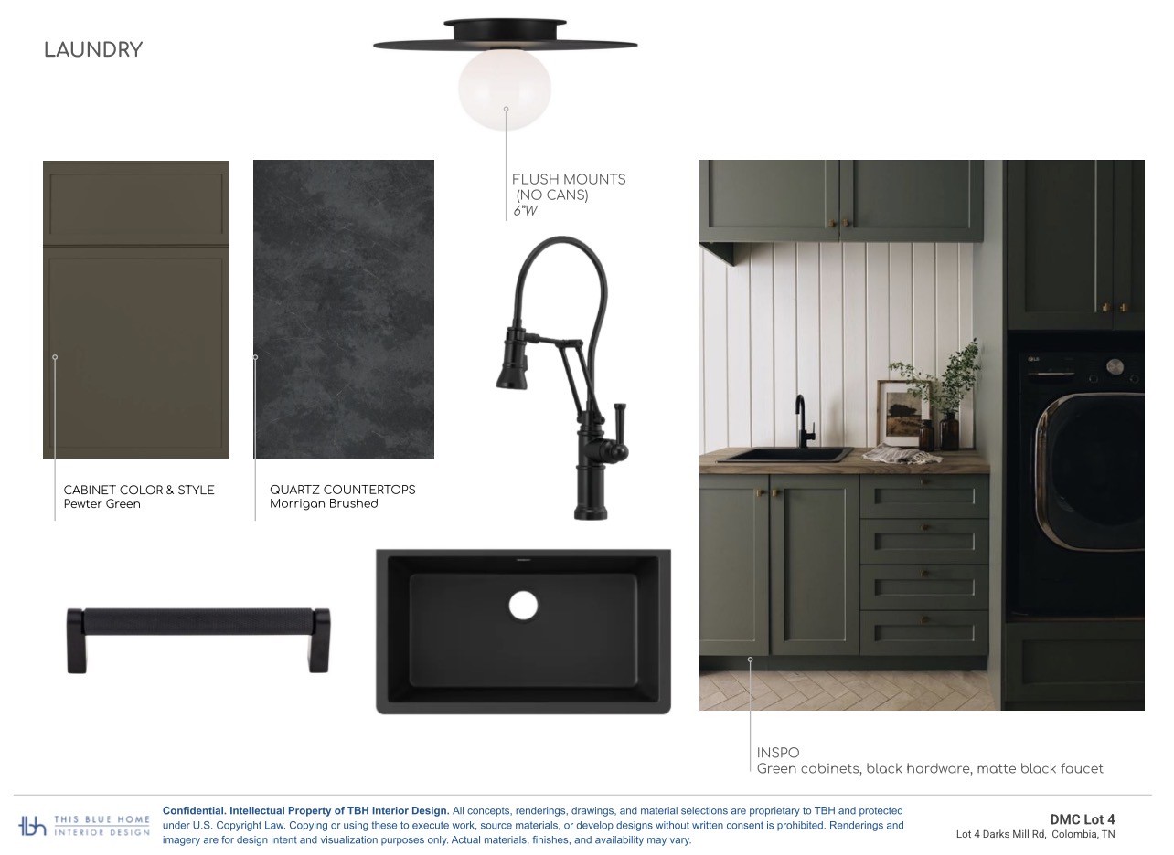 2388 Darks Mill Road Columbia, TN 38401 - Photo 22 of 25 a black and white photo of a open kitchen