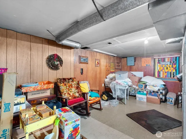 a view of storage and utility room