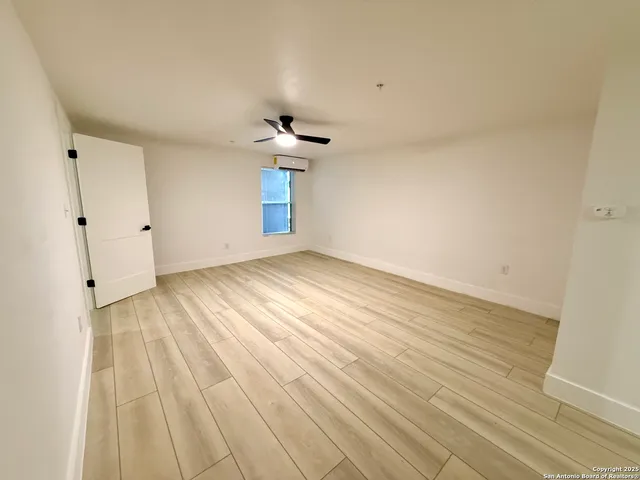 wooden floor in an empty room