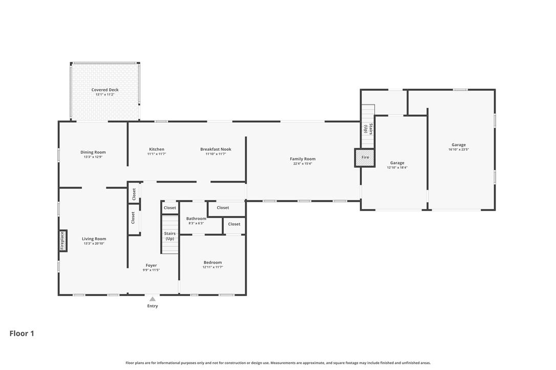 209 Remington Road East Stroudsburg, PA 18301 - Photo 39 of 41 A comprehensive floor plan detailing the initial level's spacious layout and functional flow.