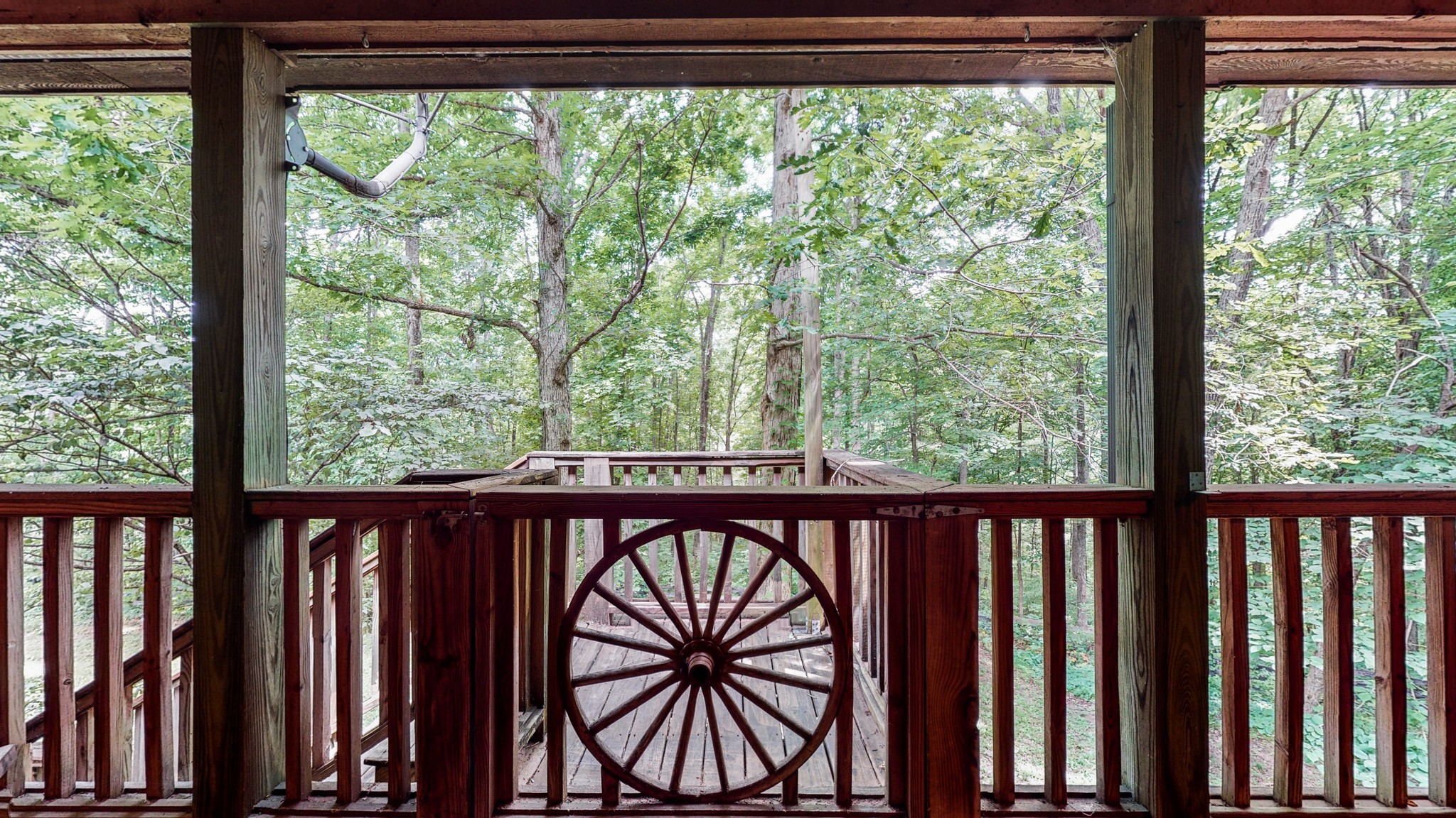 7715 Fernvale Road Fairview, TN 37062 - Photo 31 of 46 a view of a porch with a yard from a balcony