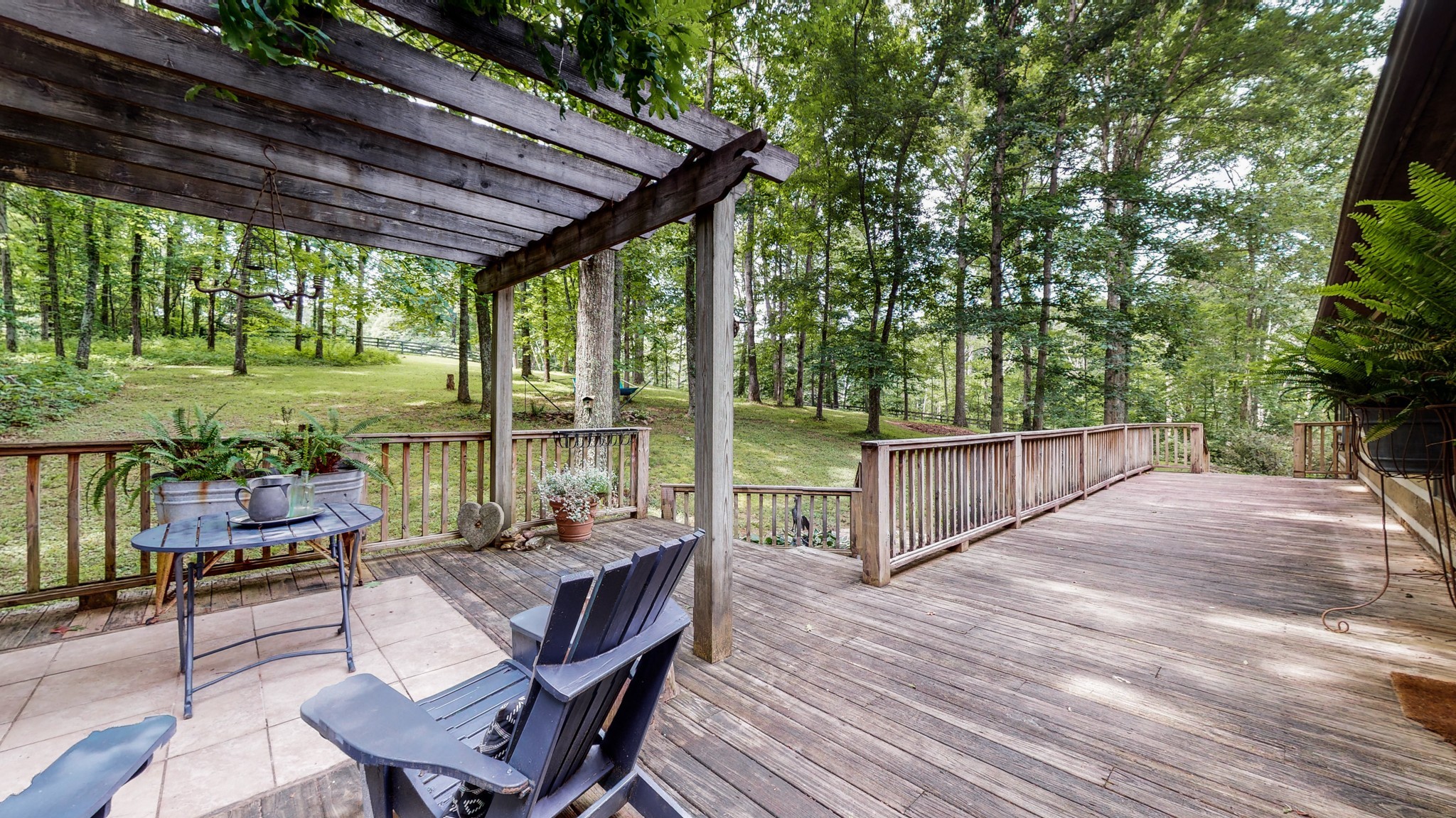 7715 Fernvale Road Fairview, TN 37062 - Photo 34 of 46 a view of a patio with wooden floor