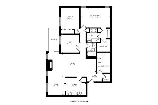 a picture of a floor plan