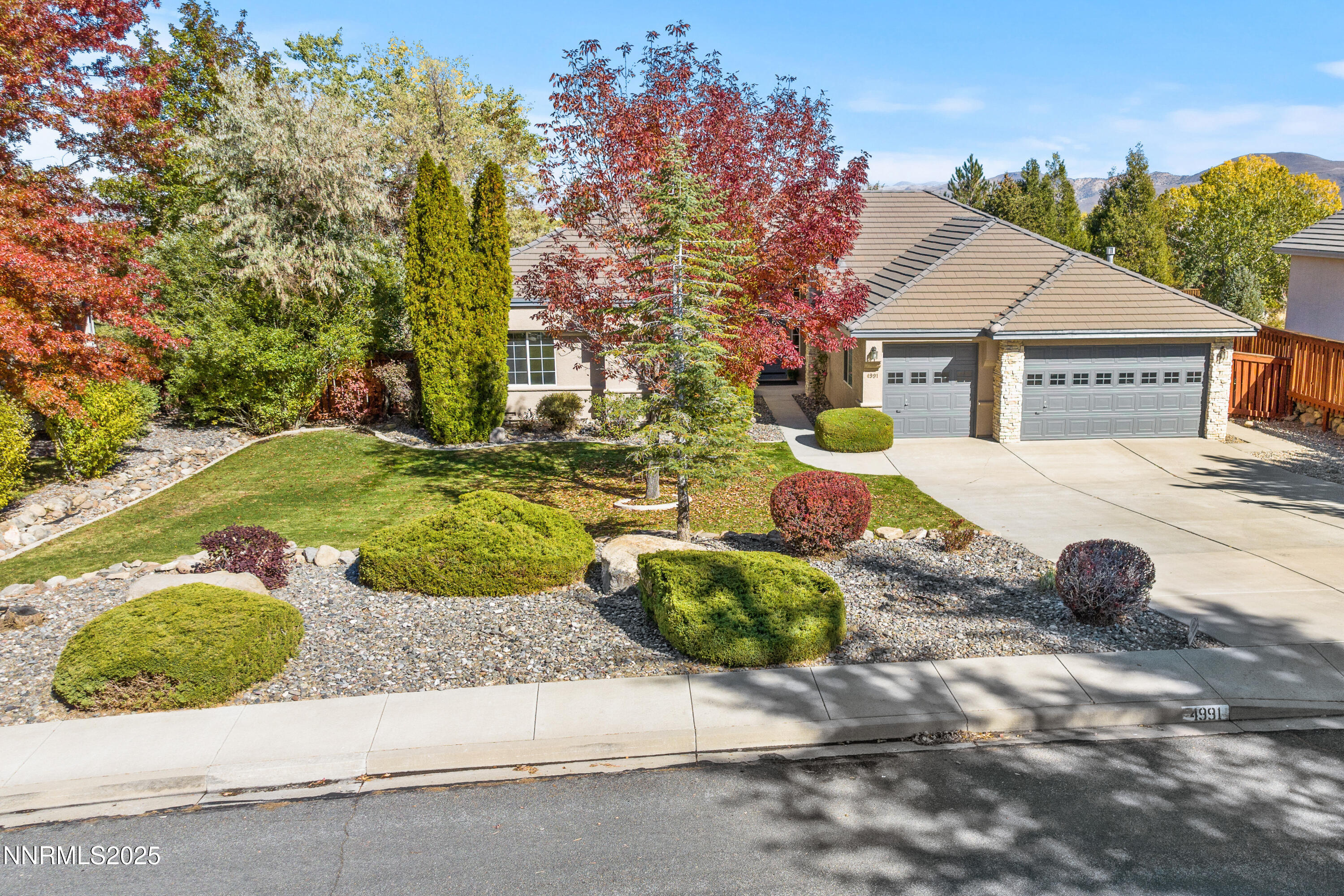 front view of house with a yard