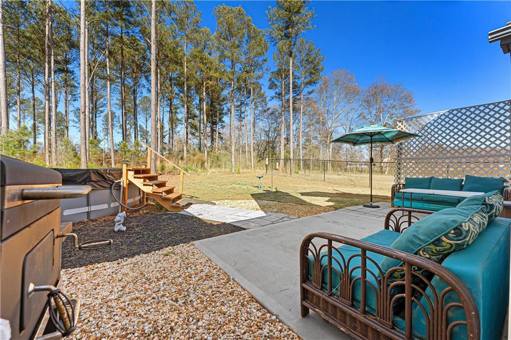 328 Walnut Drive Hartwell, GA 30643 - Photo 25 of 33 swimming pool view with a seating space