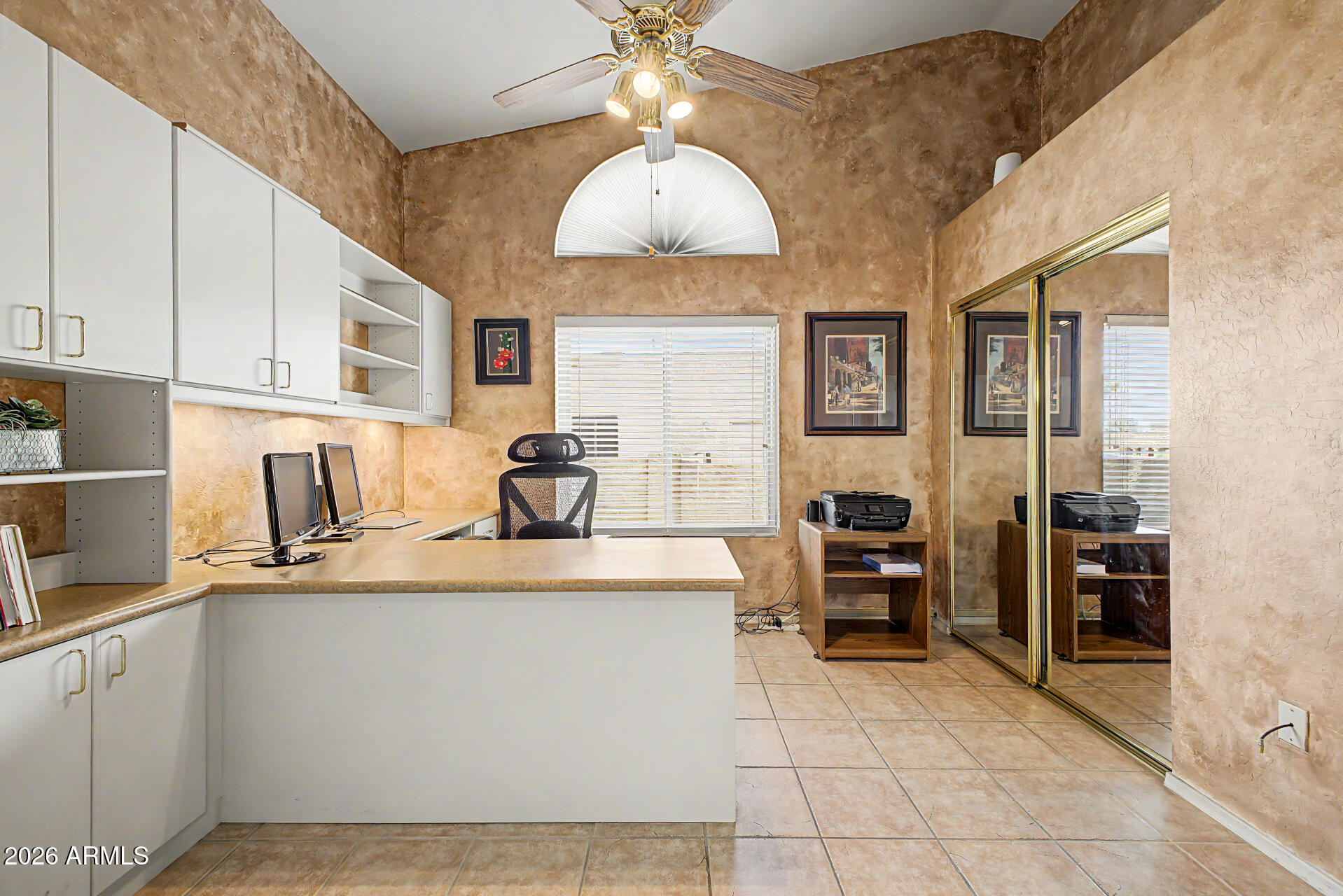 1924 East El Freda Road Tempe, AZ 85284 - Photo 32 of 56 a kitchen with stainless steel appliances granite countertop a sink and cabinets
