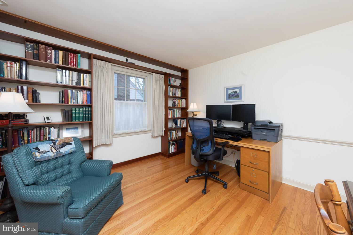 2129 Benezet Road Abington, PA 19001 - Photo 24 of 36 First Floor bedroom with built in shelving