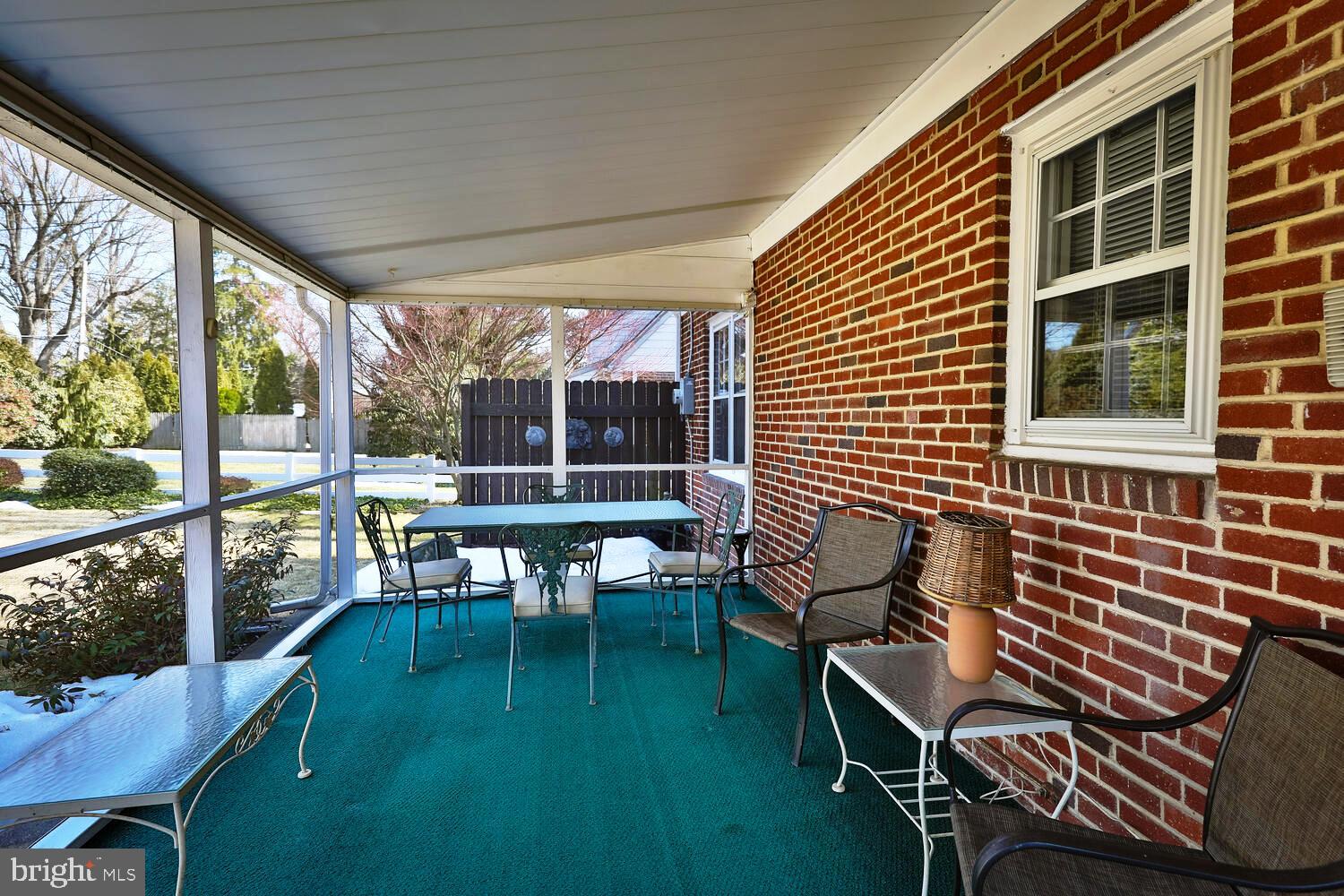 2129 Benezet Road Abington, PA 19001 - Photo 30 of 36 Screed porch off kitchen