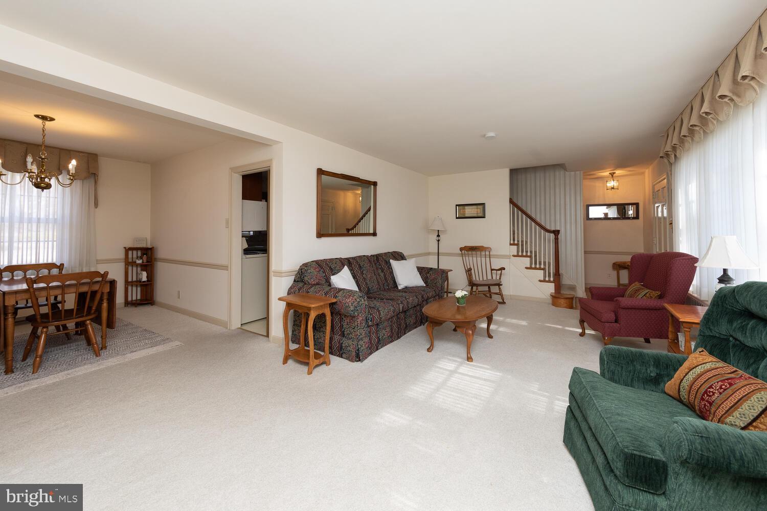 2129 Benezet Road Abington, PA 19001 - Photo 6 of 36 Living room/Dining Room