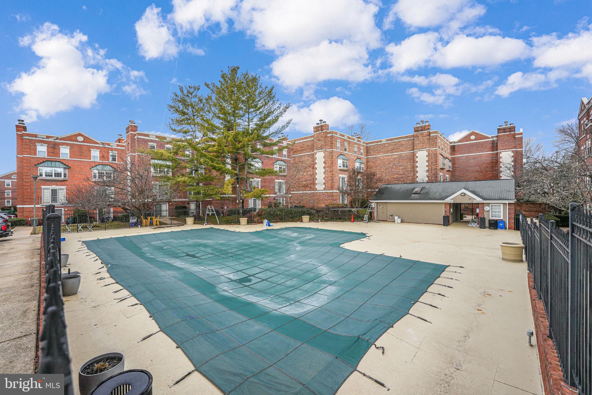 3611 38th Street Northwest, Unit 209 Washington, DC 20016 - Photo 24 of 30 a view of a terrace
