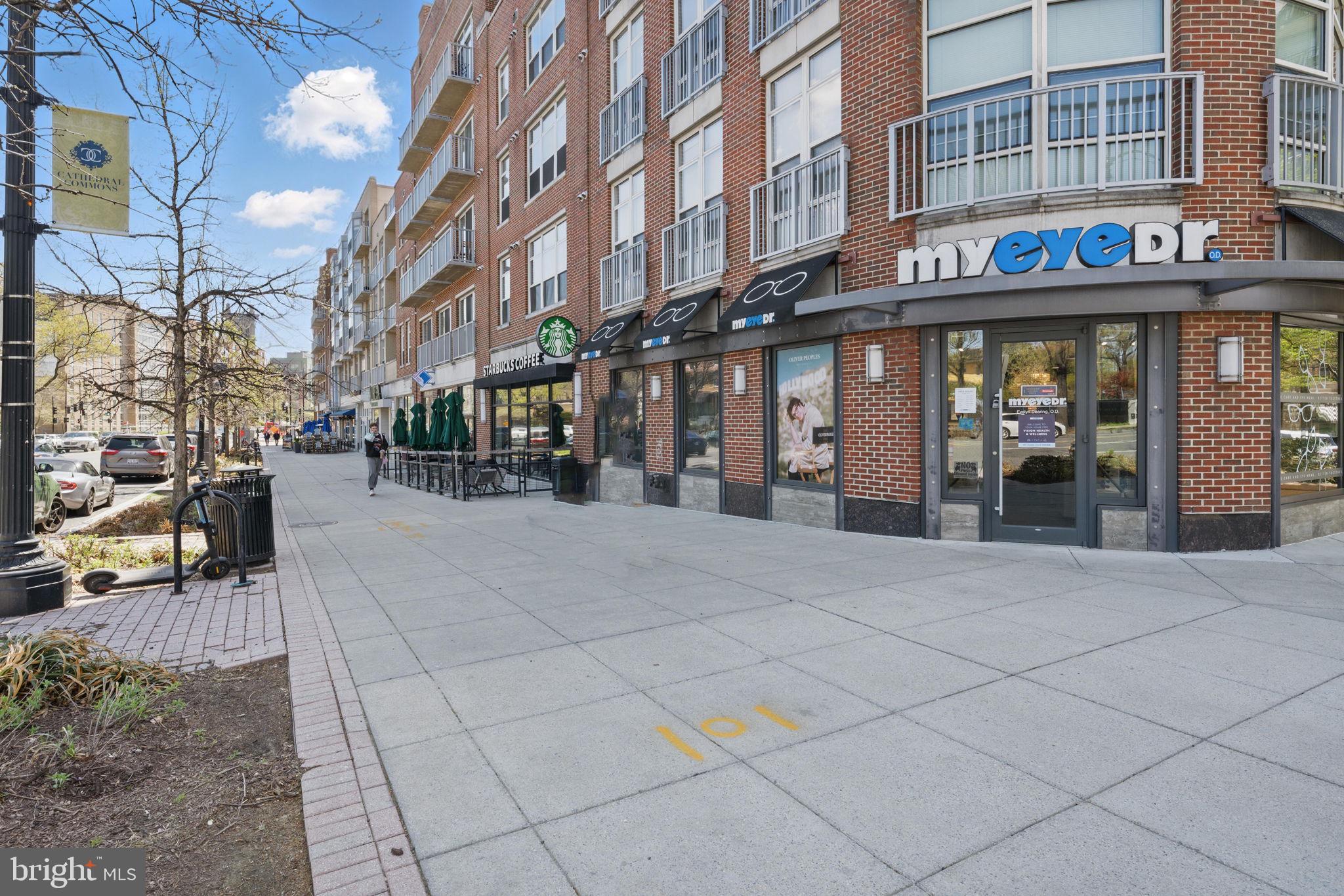 3611 38th Street Northwest, Unit 209 Washington, DC 20016 - Photo 26 of 30 a view of a building with sitting area