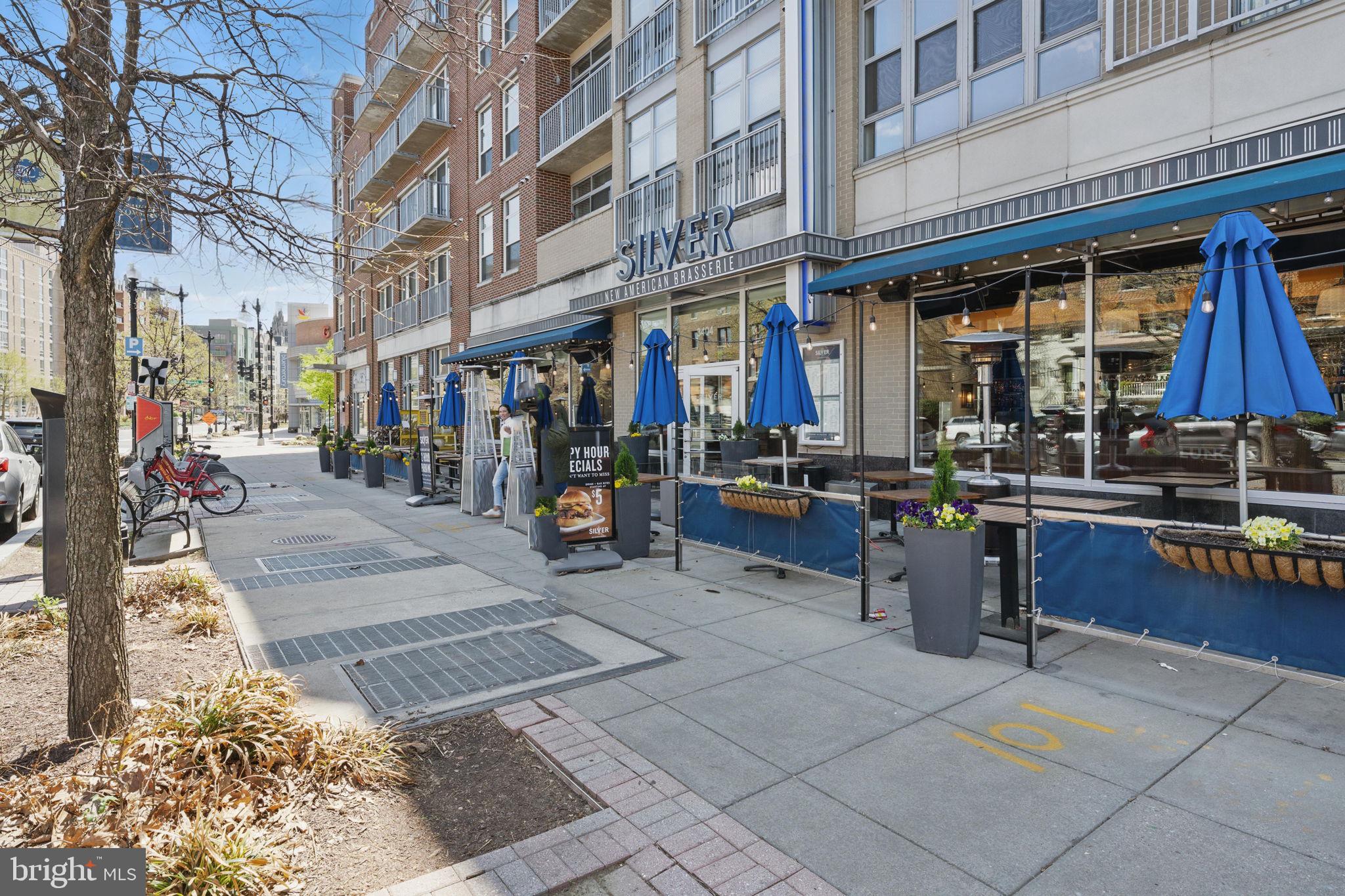 3611 38th Street Northwest, Unit 209 Washington, DC 20016 - Photo 28 of 30 a view of a building with sitting area