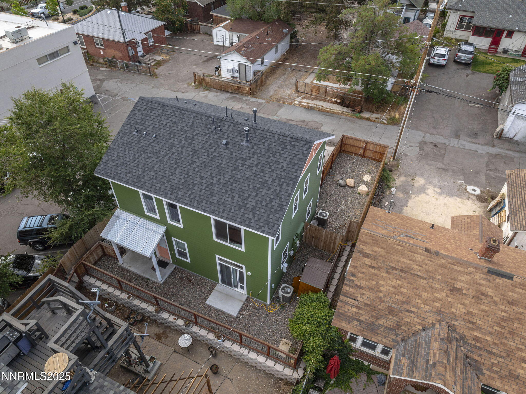 446 Roberts Street Reno, NV 89502 - Photo 10 of 14 an aerial view of a house with a yard