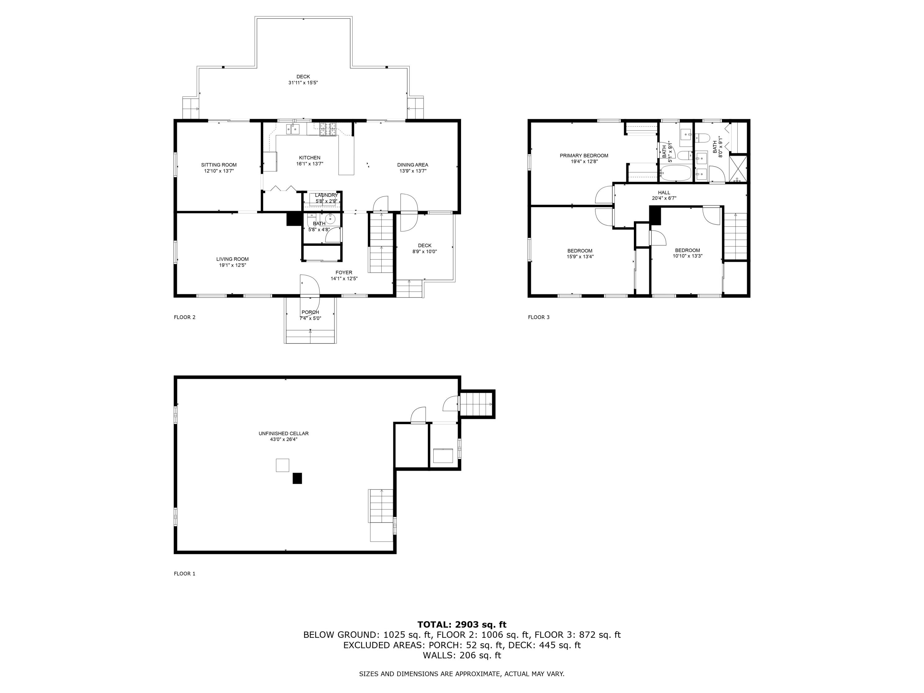 11 Monroe Drive Naples, ME 04055 - Photo 46 of 46 11 monroe floor plan