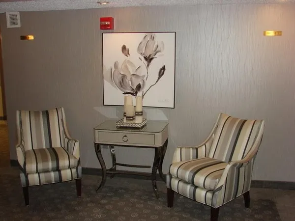 a view of room with window