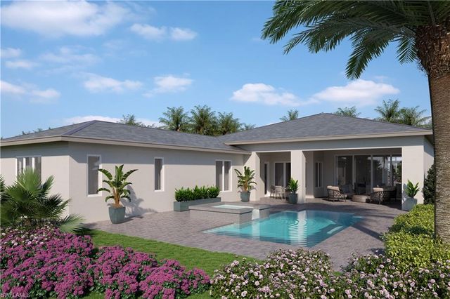 a view of a house with a patio