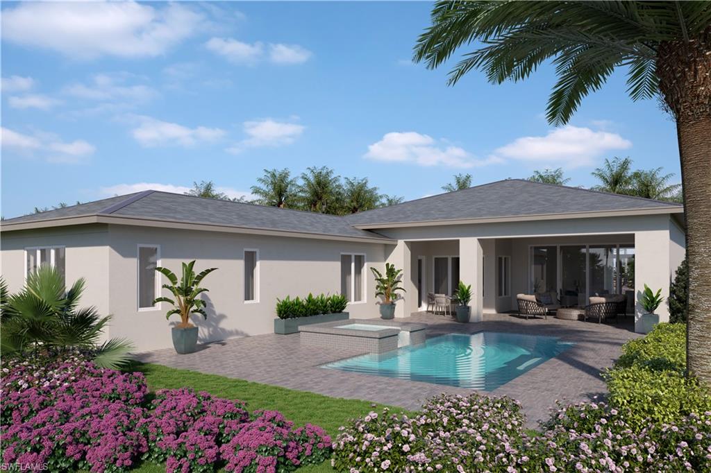 16745 Cabreo Drive Naples, FL 34110 - Photo 10 of 29 a view of a house with a patio