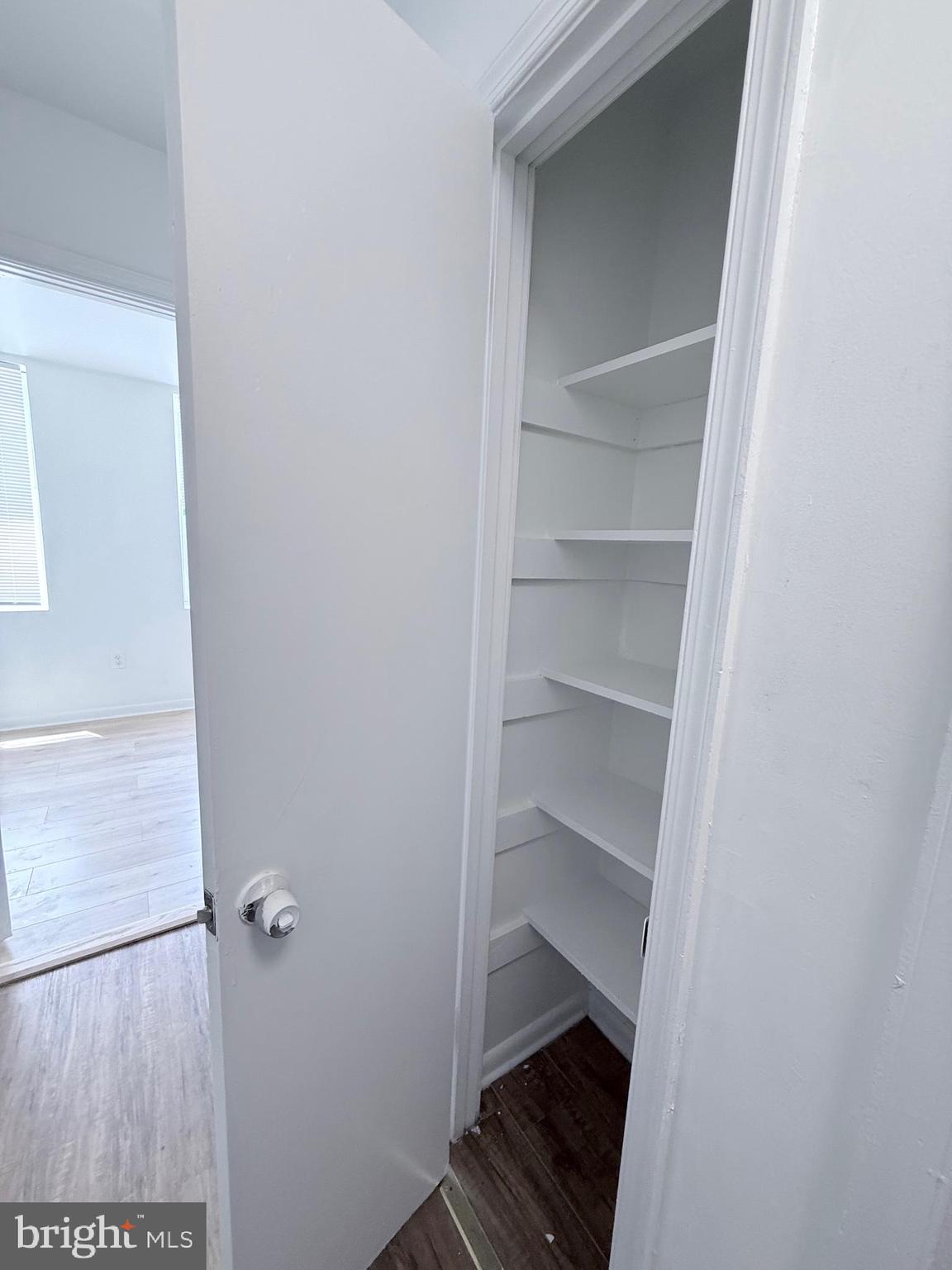 1820 West Fayette Street, Unit 2 Baltimore, MD 21223 - Photo 11 of 26 a view of an empty walk in closet