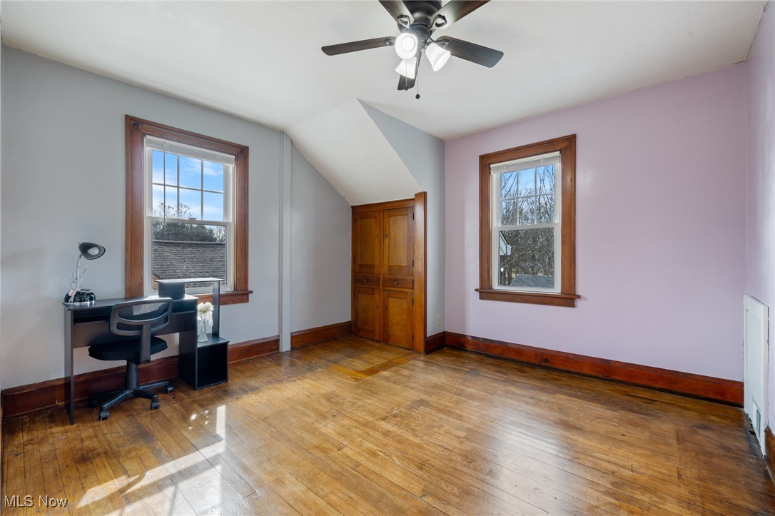 26903 Butternut Ridge Road North Olmsted, OH 44070 - Photo 17 of 37 Office with baseboards, light wood-style floors, and plenty of natural light