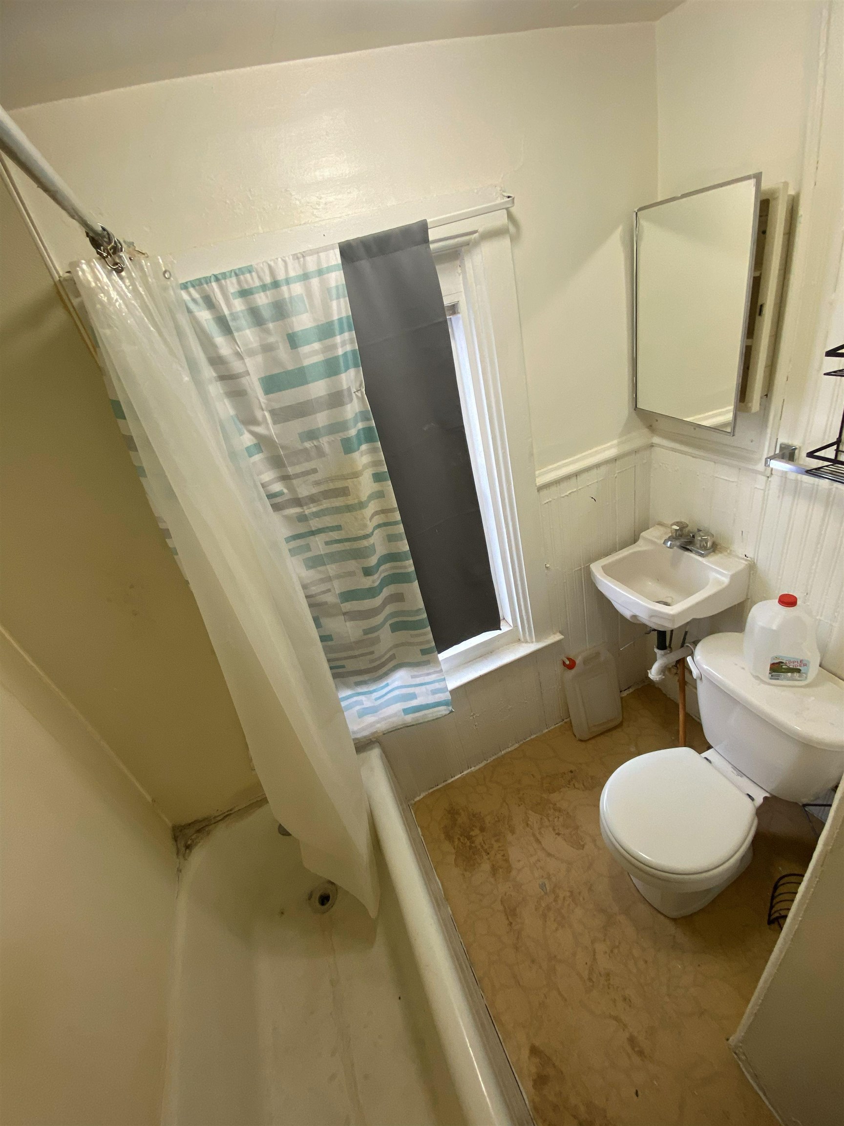 609 West Pleasant Street Freeport, IL 61032 - Photo 13 of 17 a bathroom with a sink toilet and mirror