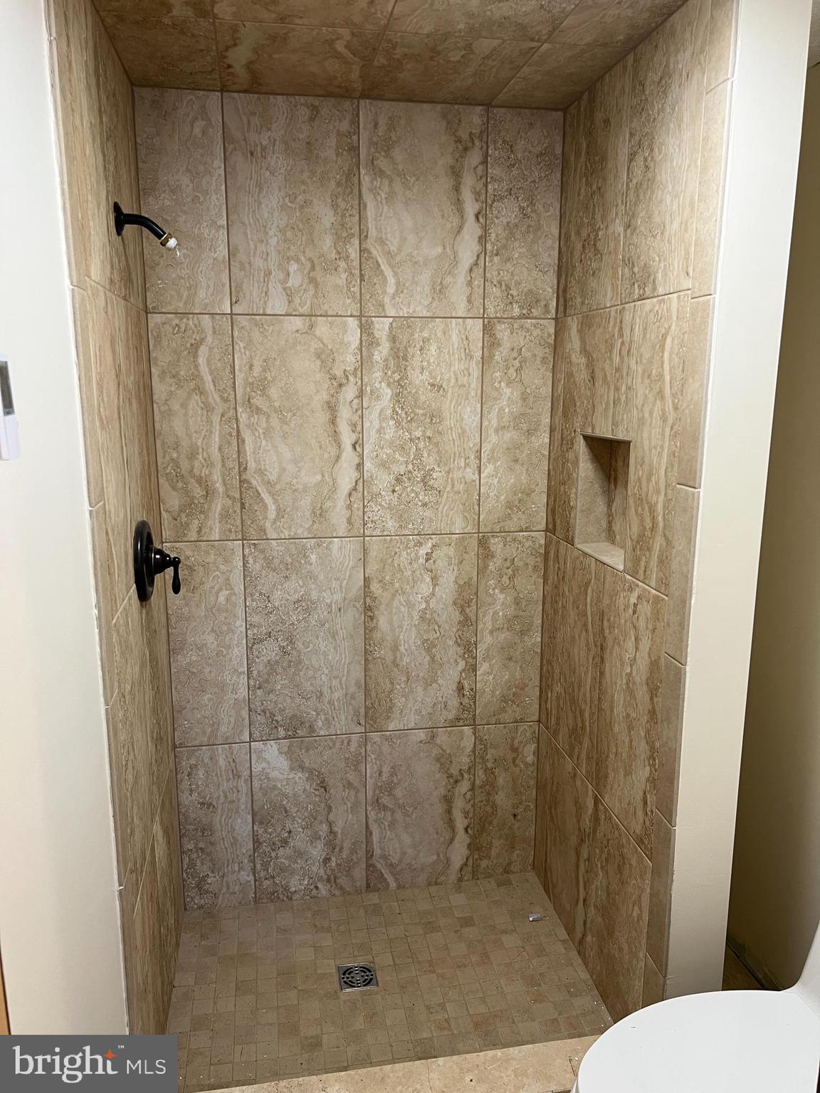 140 The Hill Road, Unit 21B Basye, VA 22810 - Photo 14 of 17 a bathroom with a shower and toilet