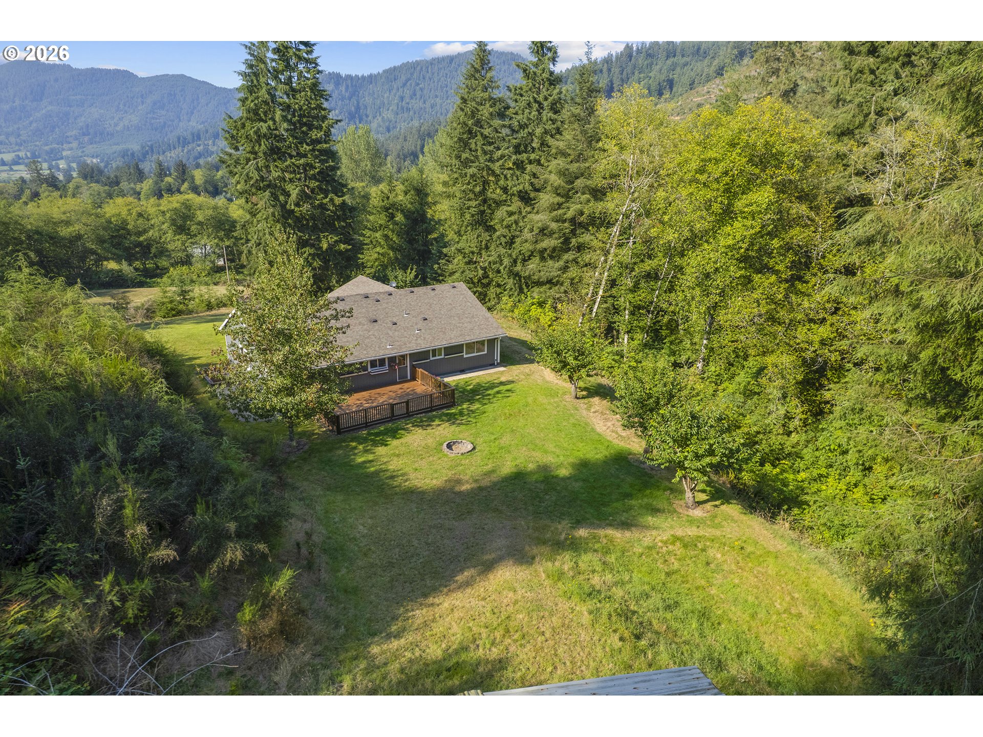 650 Marvin Road Tillamook, OR 97141 - Photo 46 of 48 a view of a back yard