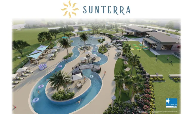 an aerial view of a house with outdoor space