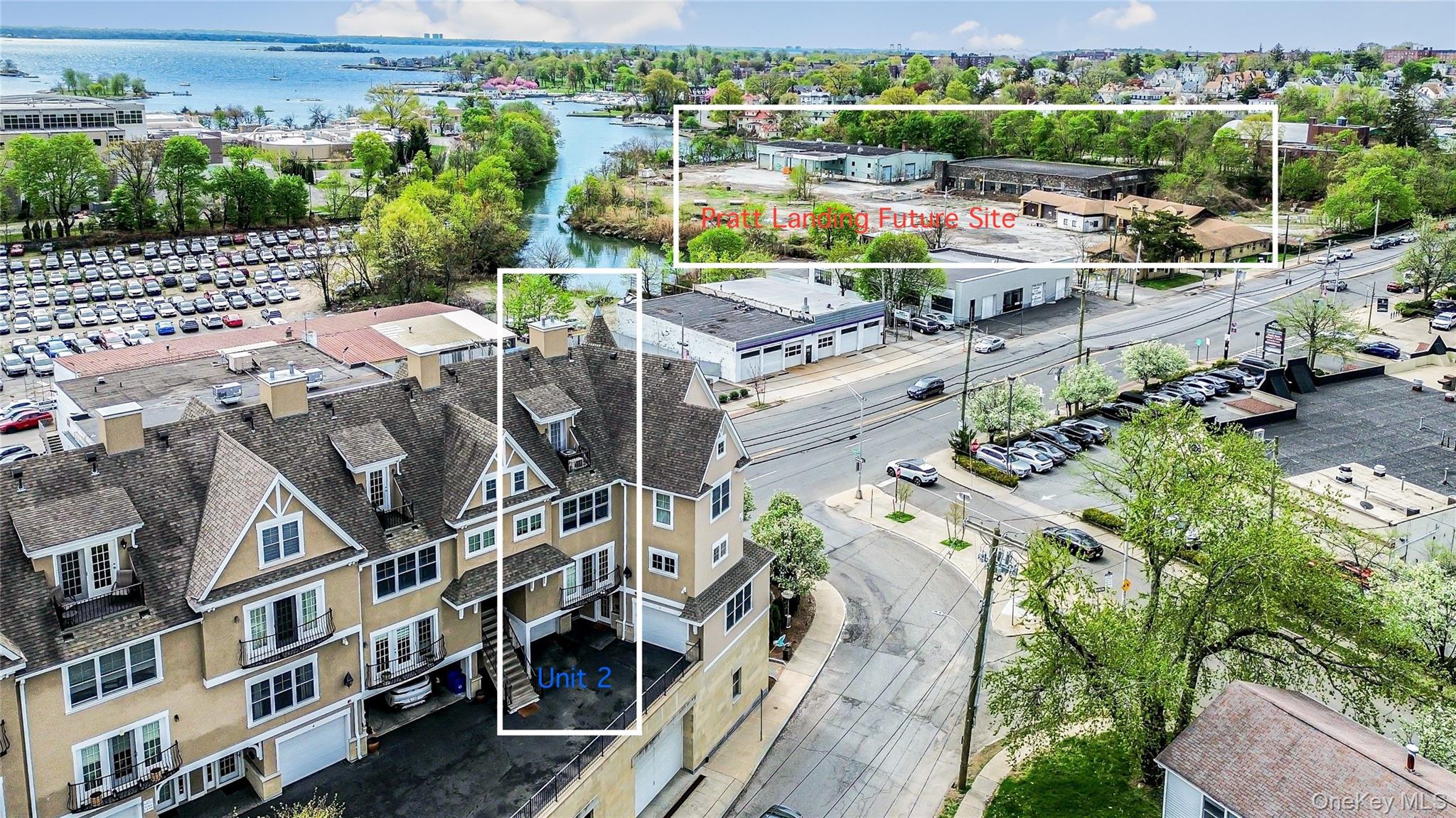 80 Old Boston Post Road, Unit 2 New Rochelle, NY 10801 - Photo 3 of 29 an aerial view of multiple house
