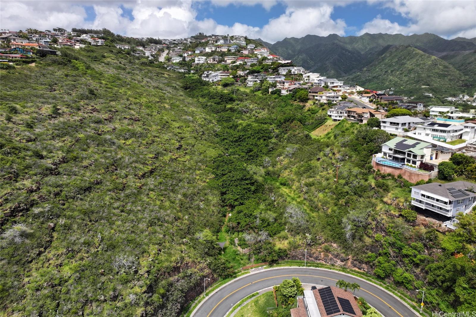 5404 Poola Street Honolulu, HI 96821 - Photo 8 of 11 a view of balcony with wooden floor