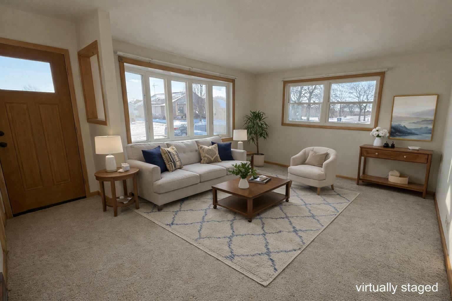 1706 George Street Manitowoc, WI 54220 - Photo 3 of 24 3 living room staged