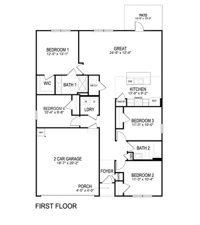$261,900 | 46 Aurora Circle, Fayetteville, TN 37334
