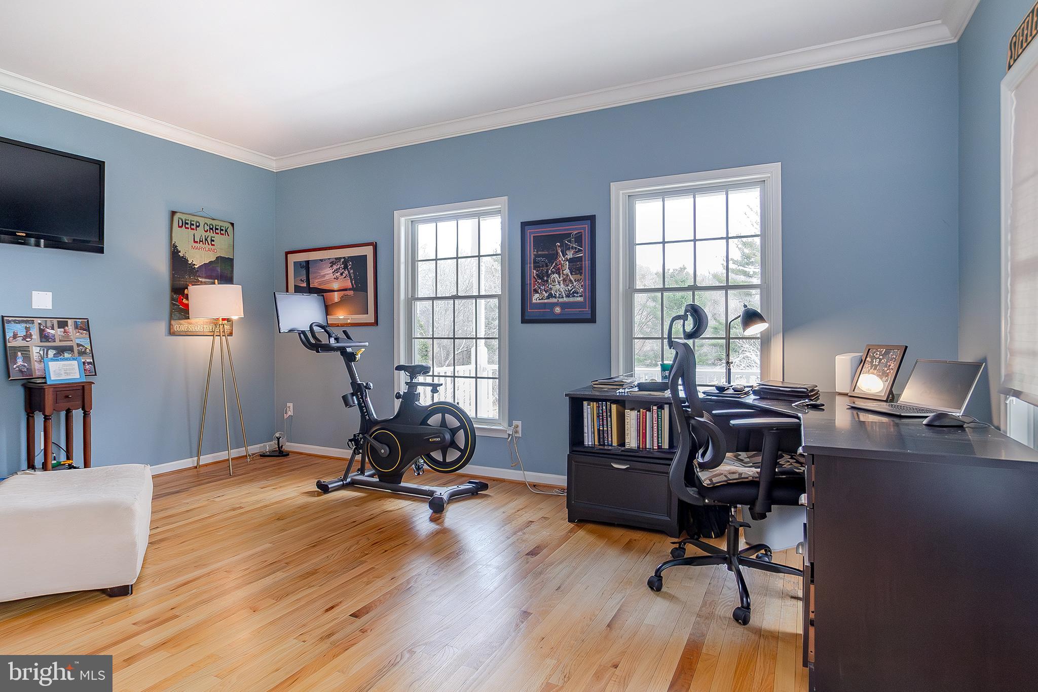 17424 Masemore Road Parkton, MD 21120 - Photo 32 of 71 Den/Office with Hardwood Floors