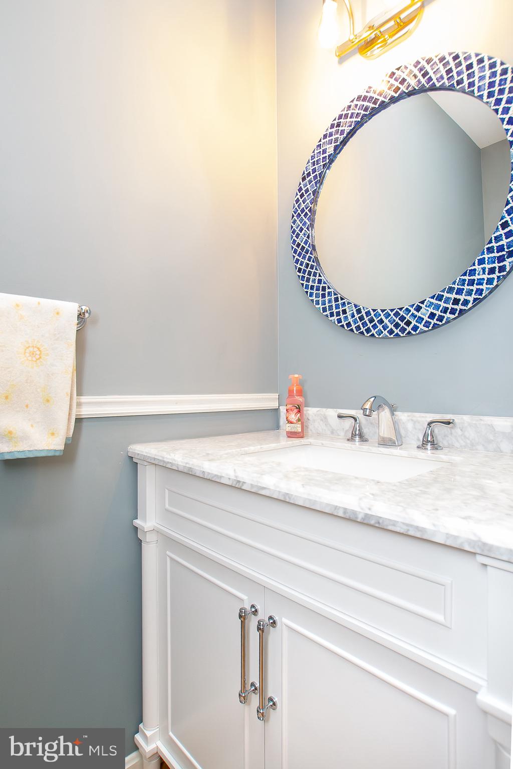 17424 Masemore Road Parkton, MD 21120 - Photo 34 of 71 Main Level Half Bath with New Vanity