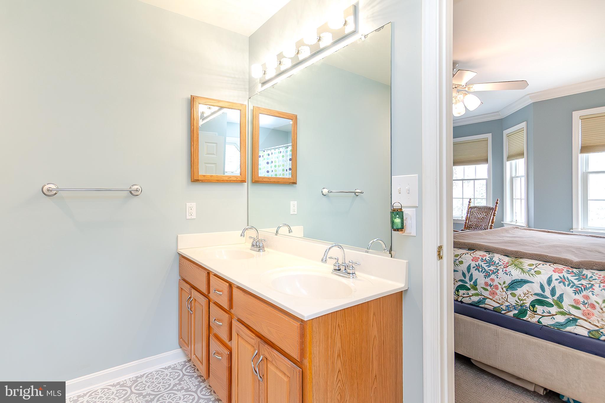 17424 Masemore Road Parkton, MD 21120 - Photo 41 of 71 Primary Bath with Dual Sinks