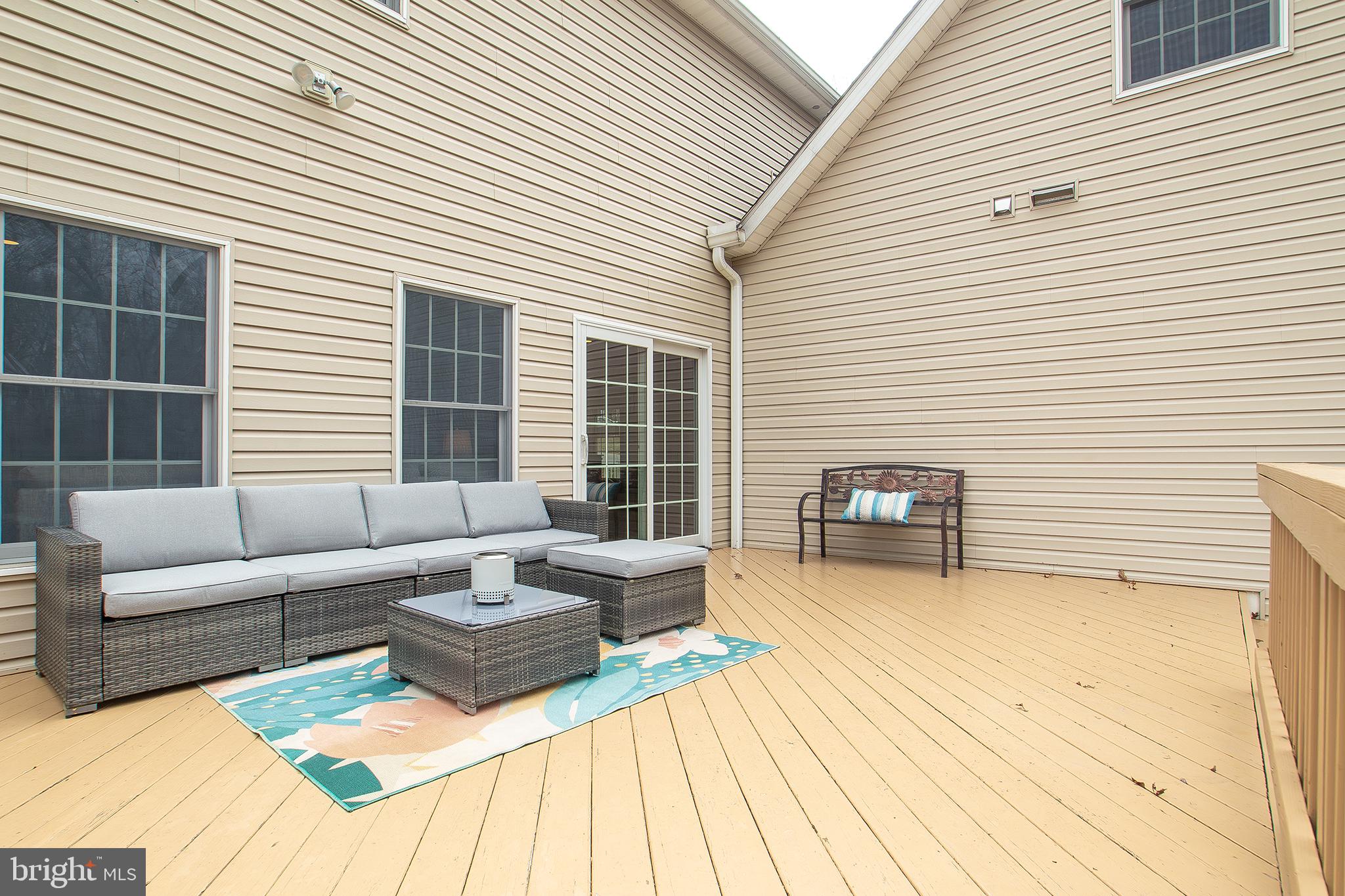 17424 Masemore Road Parkton, MD 21120 - Photo 57 of 71 Rear Deck Newly Painted in 2024