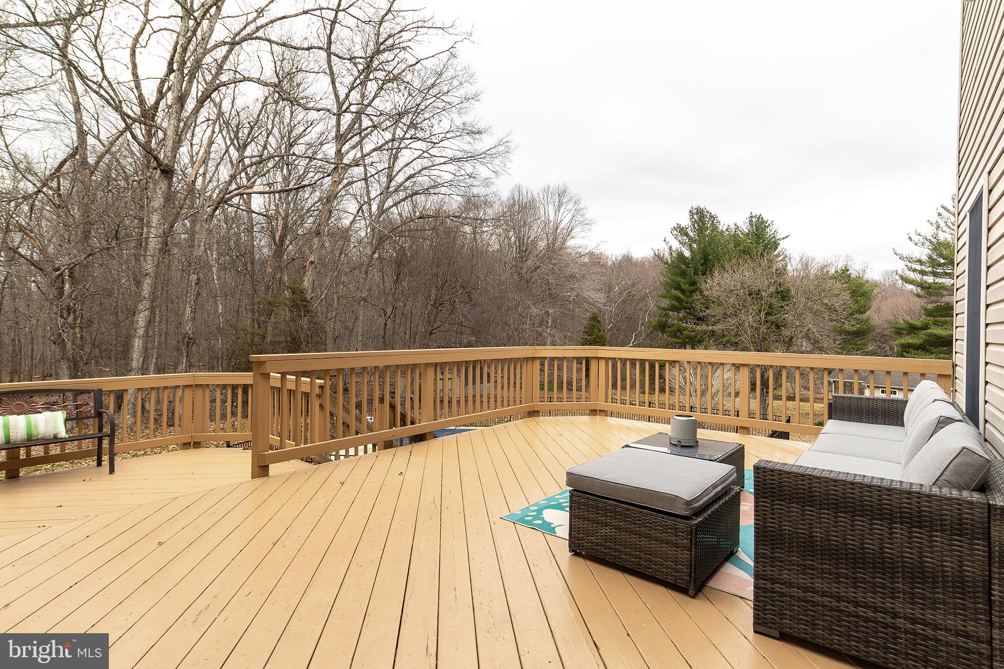 17424 Masemore Road Parkton, MD 21120 - Photo 59 of 71 Steps Added to Rear Deck in 2023