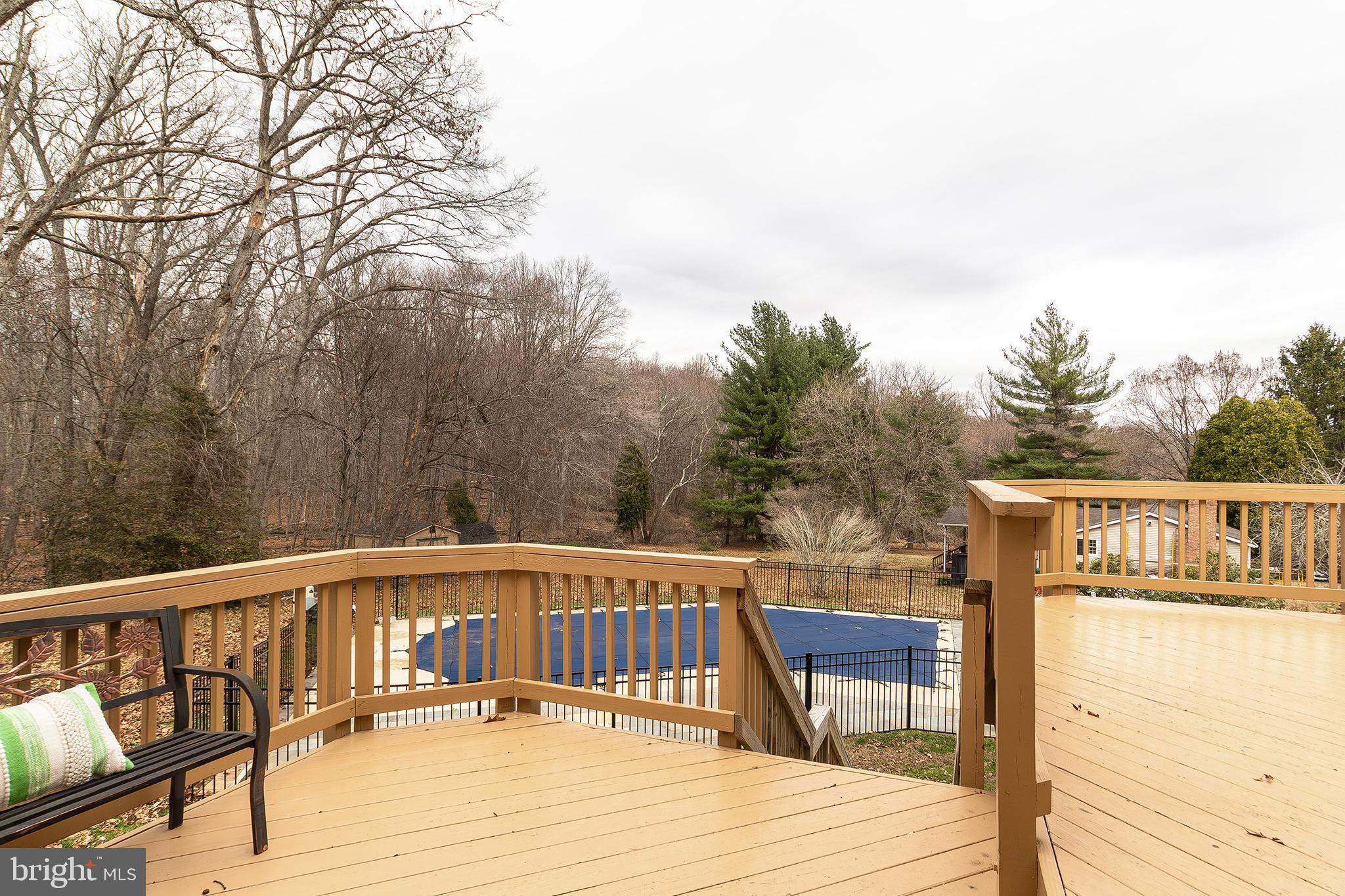 17424 Masemore Road Parkton, MD 21120 - Photo 60 of 71 Deck leads to New Pool!