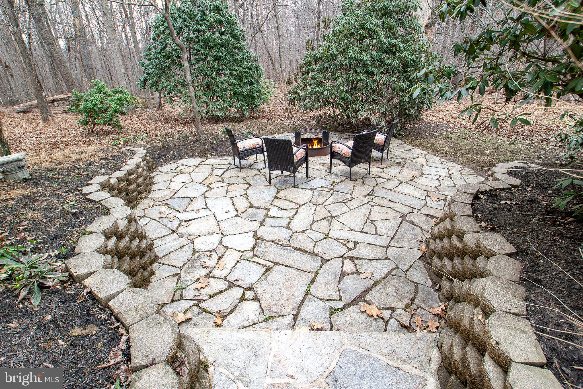 17424 Masemore Road Parkton, MD 21120 - Photo 65 of 71 Private Patio and Fire Pit